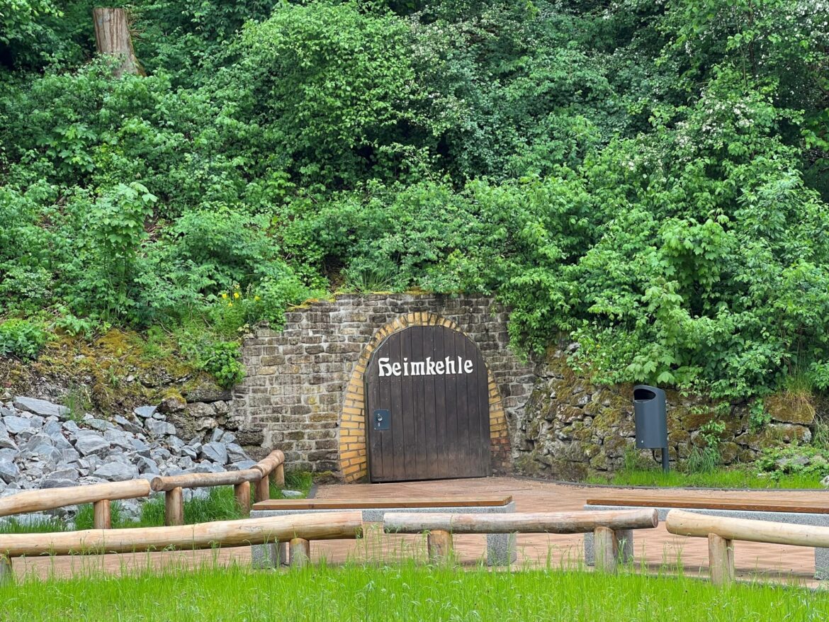 Neuer Zugang zur Höhle Heimkehle bei Rottleberode. Die größte Schauhöhle Deutschlands.