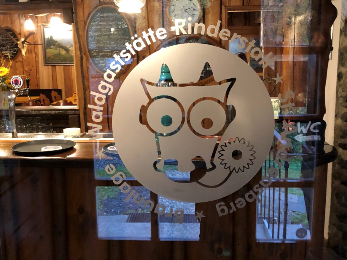 Logo des Ausflugslokal Rinderstall bei Braunlage. Eines der interessantesten Ausflugsziele im Harz.