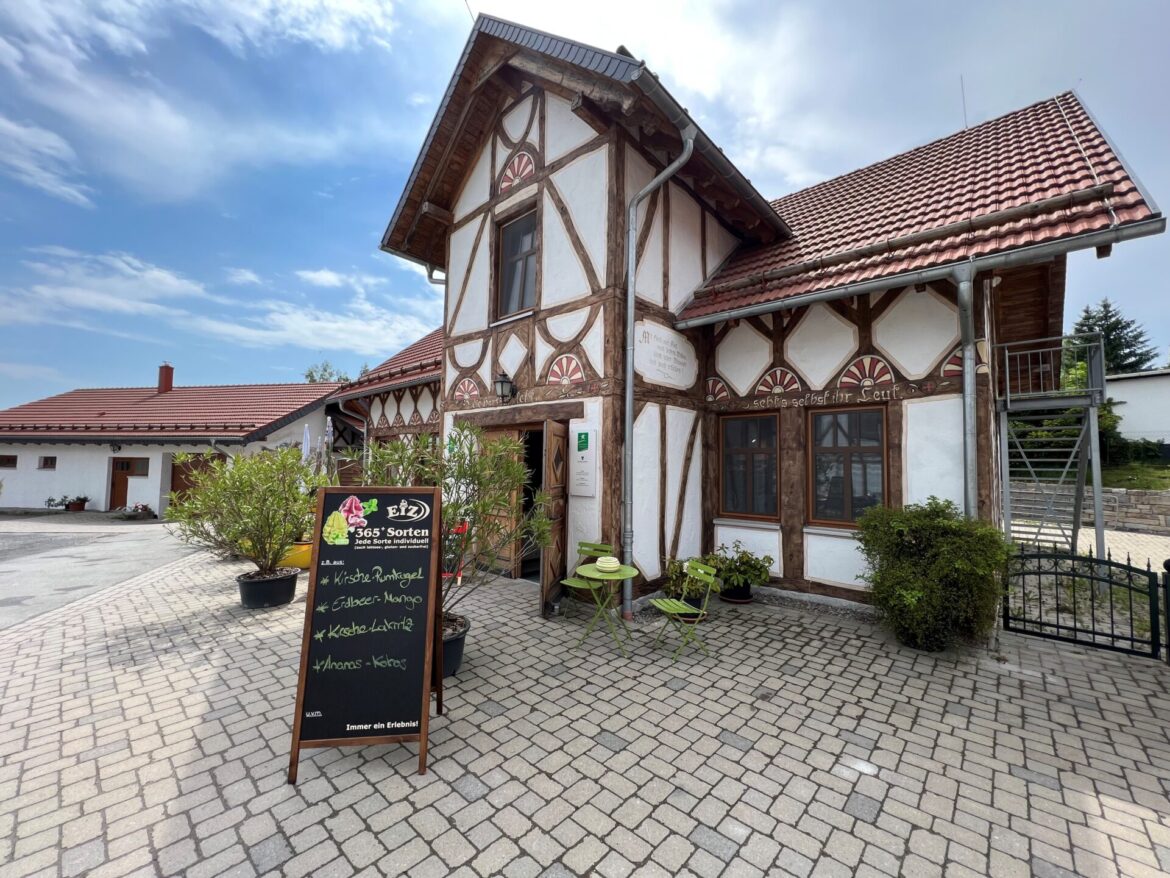 Blick auf den Brockenbauer in Tanne im Harz: Hofladen, Restaurant und leckere Steaks vom Harzer Höhenvieh
