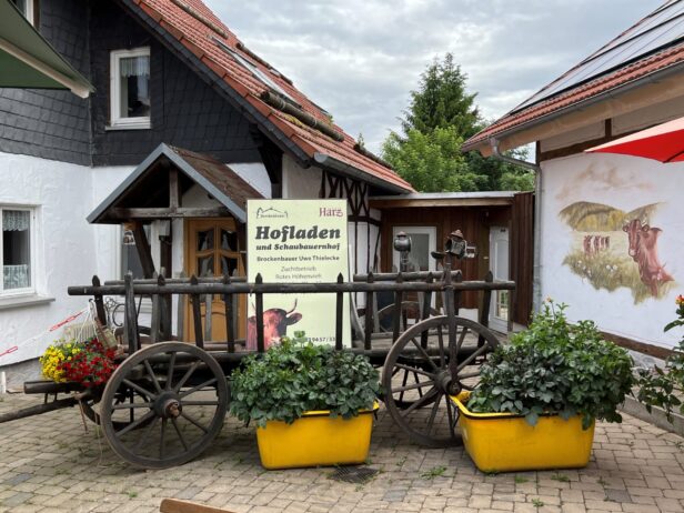 Aussenansicht Hofladen Brockenbauer Harz