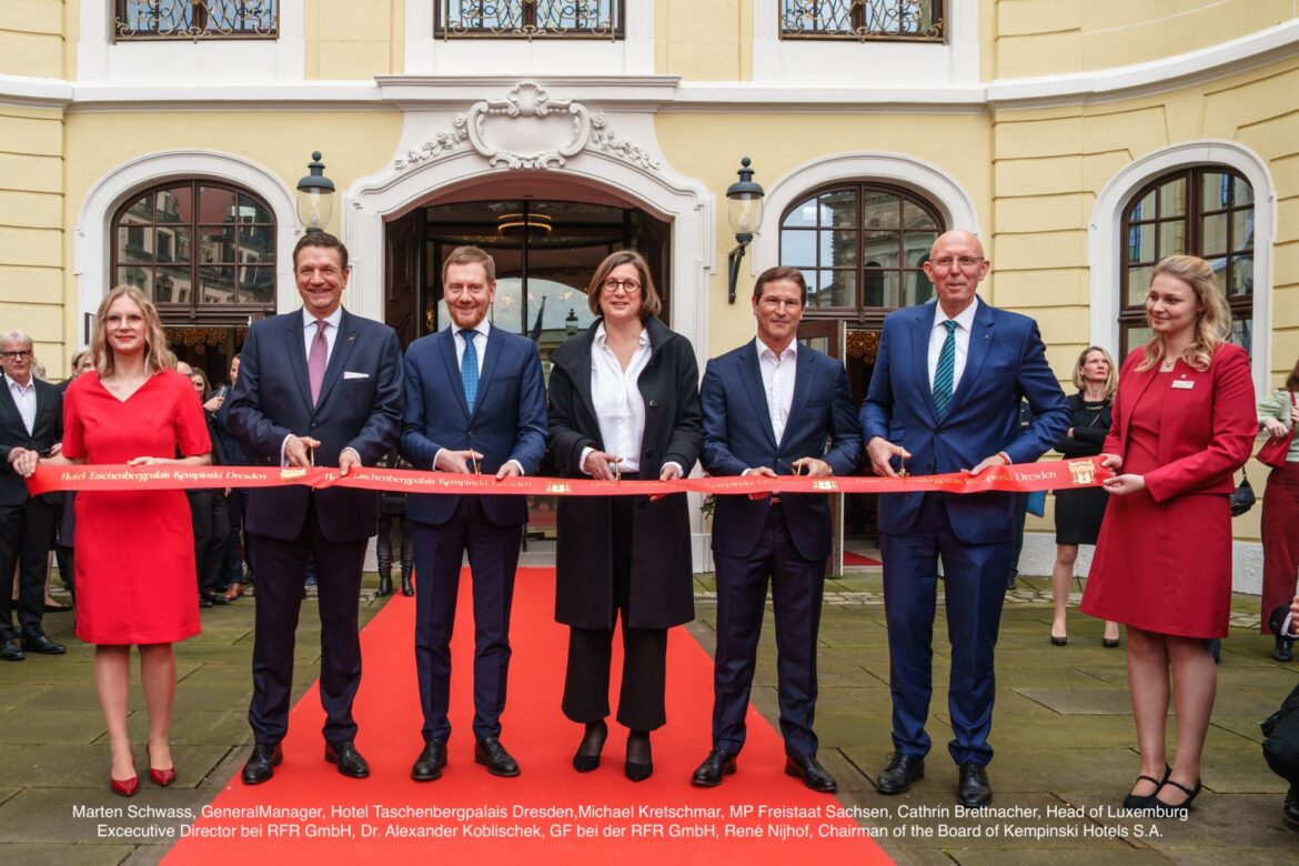 Taschenbergpalais Kempinski in Dresden: neu eröffnet