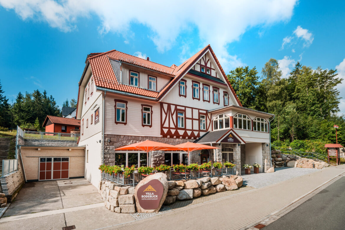 Außenansicht Villa Bodeblick in Schierke im Harz
