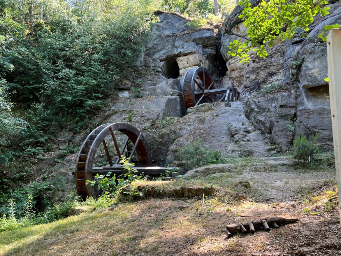 Abenteuer im Harz - Ein Familienurlaub der besonderen Art. Die besten Ausflusgziele im Harz. Hier: Regensteinmühle bei Blankenbrug